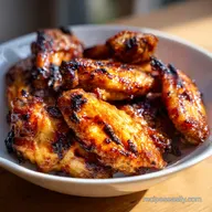 Air Fryer BBQ Chicken Wings: Crispy
