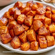 Air Fryer Sweet Potatoes Cubes for 4