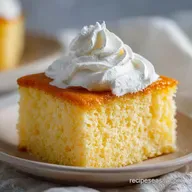 Authentic Tres Leches Cake Recipe for 12 Servings