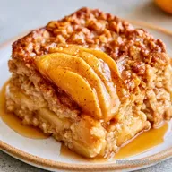Baked Apple Oatmeal for 6 Servings