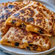 Black Bean Quesadilla in 20 Minutes