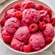 Black Raspberry Ice Cream Recipe for 6