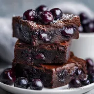 Blueberry Brownies Recipe in 45 Minutes