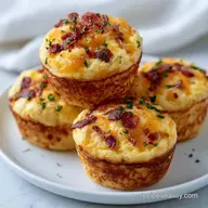 Cheesy Egg Lunch Muffins Meal Prep