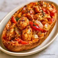 Chicken Fajita Sweet Potatoes Meal Prep