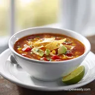 Creamy Chicken Tortilla Soup Recipe in 30 Minutes