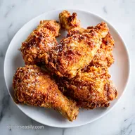 Shattering-Crisp Oven Fried Chicken