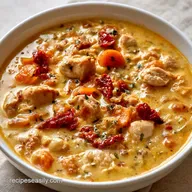 Slow-Cooked Crock Pot Creamy Tuscan Soup
