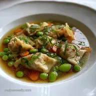 Easy Deconstructed Wonton Soup Recipe | 25 Min
