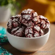 Easy Chocolate Crinkle Cookies in 25 Minutes
