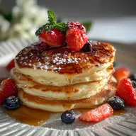 Easy Fluffy Pancakes From Scratch in 25 Minutes