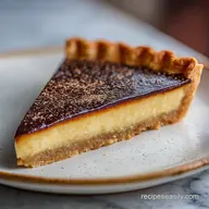Tasty Espresso Custard Pie Recipe