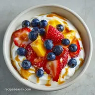 Greek Yogurt Fruit Bowl in 5 Minutes