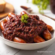Easy Homemade Hotdog Chili: 6 Servings