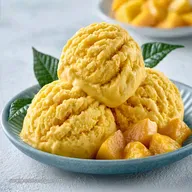 Mango Ice Cream for 8 Servings