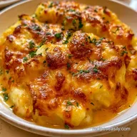 Loaded Mashed Potato Casserole: Creamy