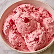 Maraschino Cherry Ice Cream: Creamy