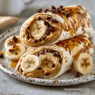 Peanut Butter Banana Wrap in 5 Minutes