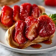 Peanut Butter Strawberry Rollups for 6