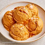 Salted Caramel Ice Cream: 30 Minute Total
