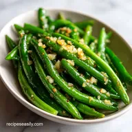 Sauteed Green Beans with Garlic and Butter in 14 Minutes