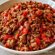 Stuffed Pepper Casserole with Ground Beef