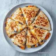Crispy Sweet Potato Bean Quesadilla