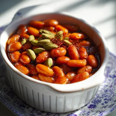 Tasty Arabic Baked Beans With Spices Ready in 30 Min Recipe Card