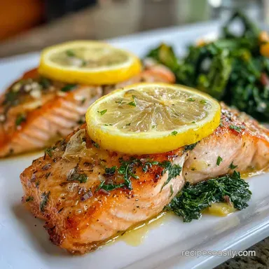 Easy Baked Salmon with Lemon in 20 Minutes