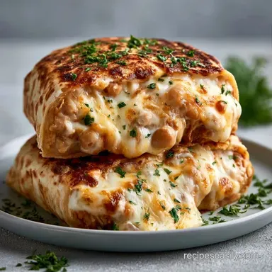 Bean and Cheese Burritos in 15 Minutes Recipe Card