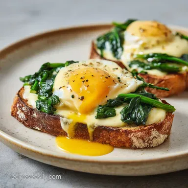 Best Eggs Florentine Recipe in 30 Minutes Recipe Card