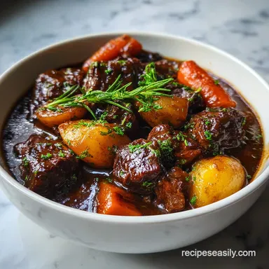 The Best Guinness Beef Stew for 6 Servings