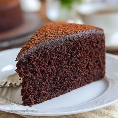 Best Homemade Chocolate Cake: Silky Recipe Card