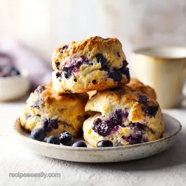 Bo Blueberry Biscuits Recipe: Tender Recipe Card