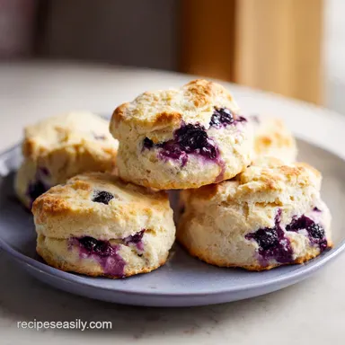 Bo Blueberry Biscuits Recipe: Tender
