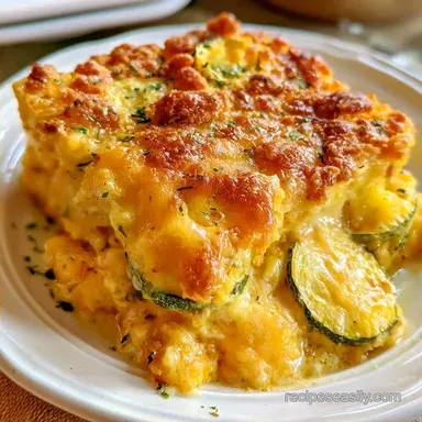 Cheesy Squash Casserole in 45 Minutes