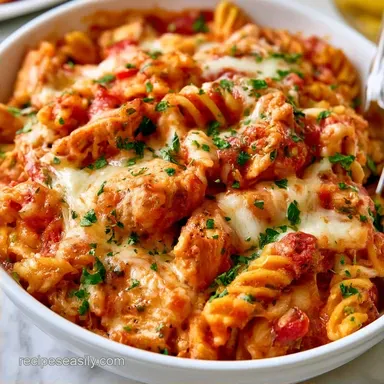 Chicken Parmesan Casserole in 40 Minutes