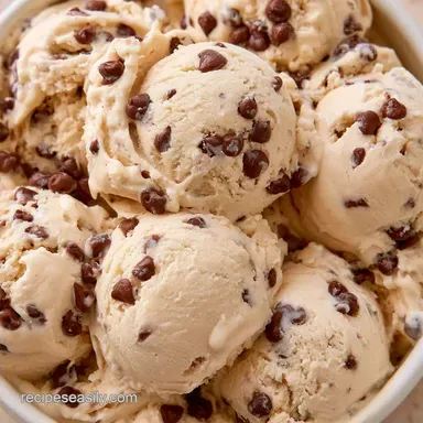 Chocolate Chip Ice Cream in 30 Minutes