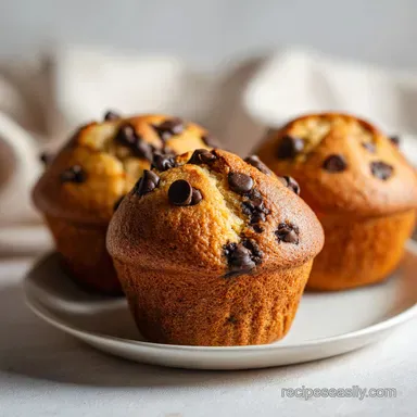 Chocolate Chip Muffins Recipe: Moist