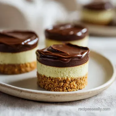 Chocolate Peppermint Dessert for 36