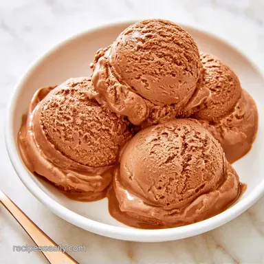 Coffee Ice Cream Maker Recipe for 1 Quart Recipe Card