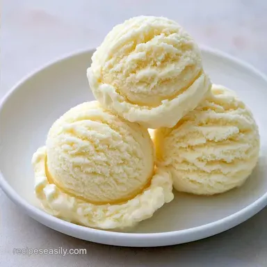 Condensed Milk Ice Cream for 8 Servings