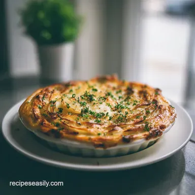 Cozy Irish Potato Pie for 8 Servings
