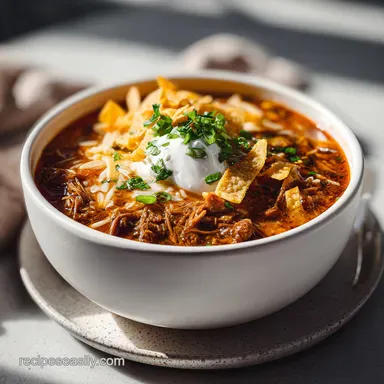 Creamy Beef Enchilada Soup Recipe in 35 Min