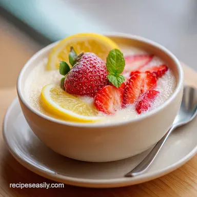 Brazilian Lemonade Recipe: Creamy Lime Drink for 4 Servings Recipe Card