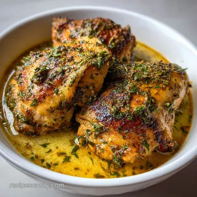 Cozy Creamy Herb Chicken Dinner in 30 Minutes
