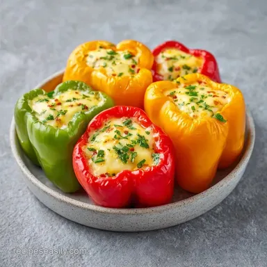 Stuffed Mini Peppers with Cream Cheese