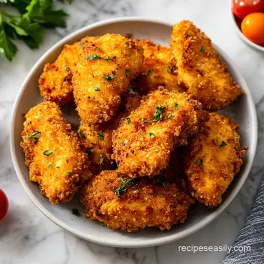 Extra Crispy Air Fryer Chicken: 37 Min Recipe Recipe Card