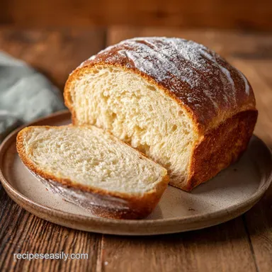 The Easiest Sourdough Discard Sandwich Bread Recipe Card