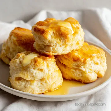 Butter Swim Biscuits Recipe Easy: Golden Recipe Card